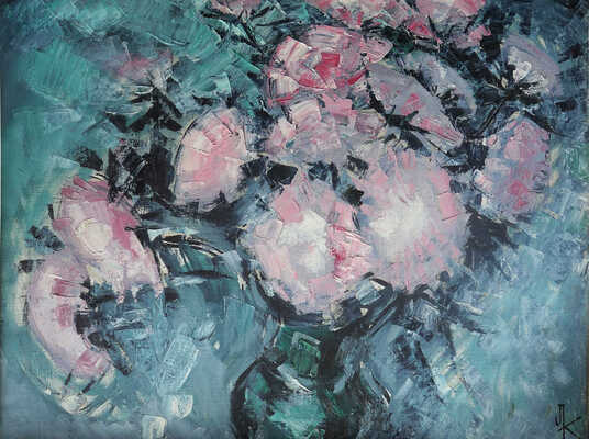 Казарина Лидия Андреевна. Астры. 